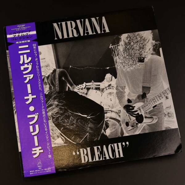 Vinyl Nirvana - Bleach (Винил, Япония, 1996, Состояние NM, Оби)