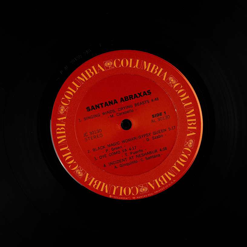 Vinyl Santana - Abraxas (Винил, США, 1970, Разворотный конверт)